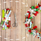 DIY Fabric Wreath | Easy Holiday Decor