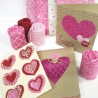 DIY Valentine's Day Fabric Cards
