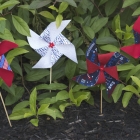 Red, White & Blue Pinwheels - Free Project!