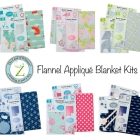 Land of Whimzie Applique Baby Blankets