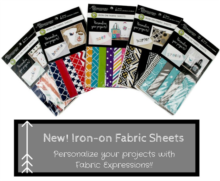 New! IronOn Fabric Sheets Fabric Editions Blog