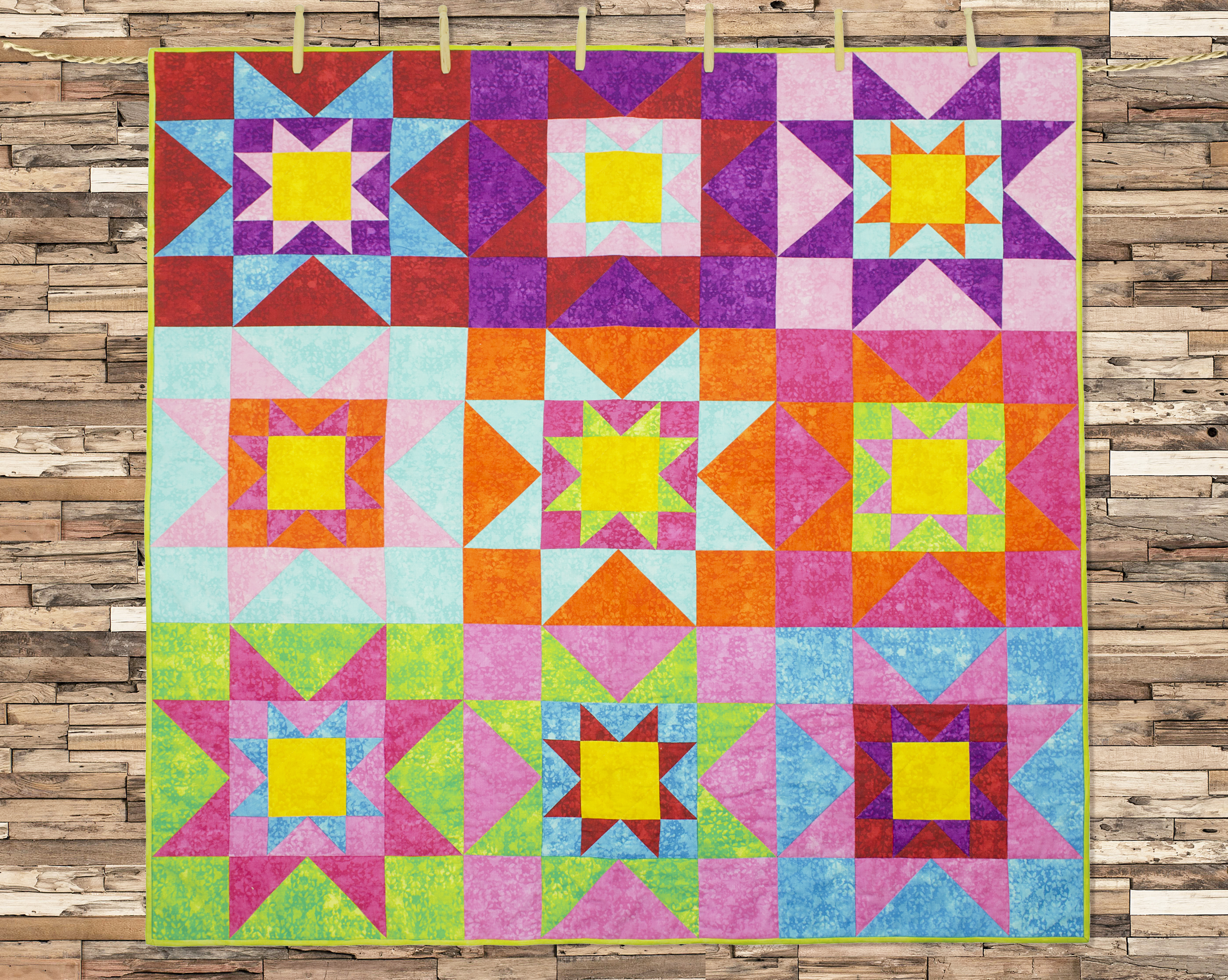 Printable Star Quilt Pattern